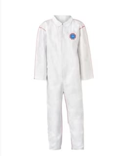 DuPont™ Tyvek™ 400 SFR White Coverall ST120, Collared